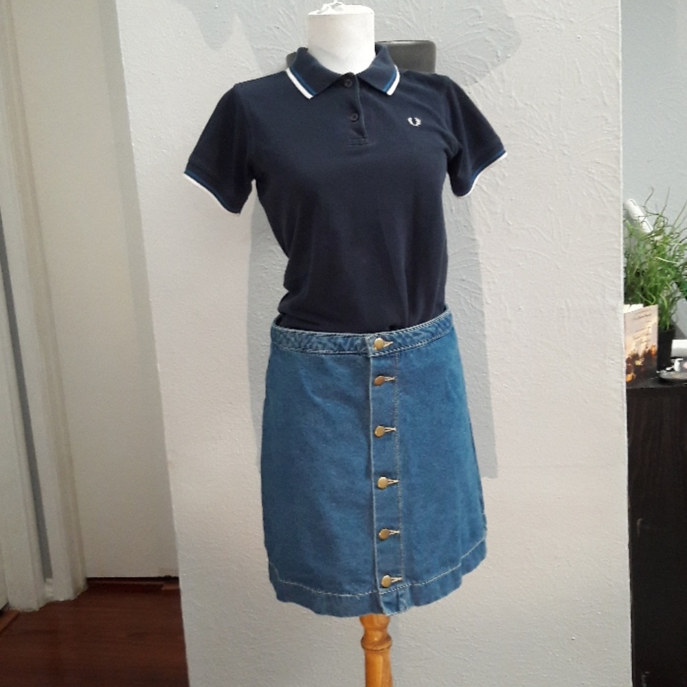 Fred perry twin tipped navy blue USA 8